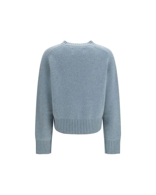 Extreme Cashmere Blue Cashmere Sweatshirt