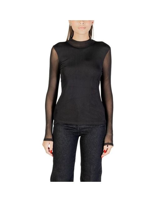 ONLY Black Recycled Polyester Blouse