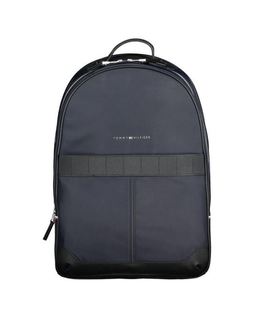 Tommy Hilfiger Blue Polyester Backpack for men