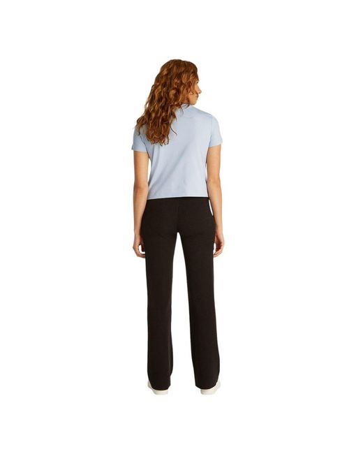 Calvin Klein Blue Cotton Rigenerato Tops & T