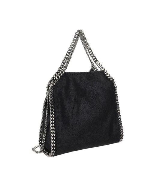 Stella McCartney Black Falabella Mini Tote Handbag for men