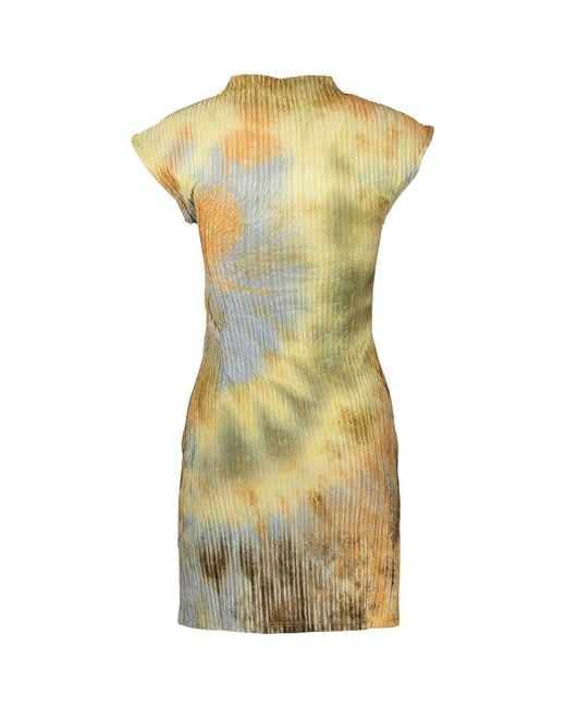 Desigual Green Polyester Casual Dress