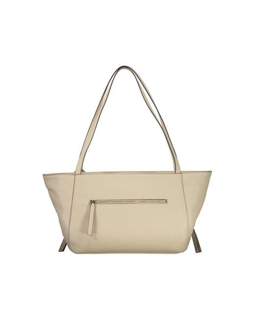 Guess Natural Beige Polyurethane 's Bag