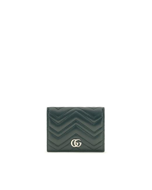Gucci Green Bicolor Calf Leather Bos Taurus Wallet