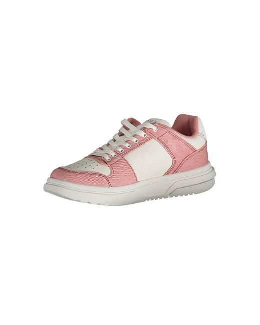 Tommy Hilfiger Pink Rosa Poliuretano Donna Sneaker
