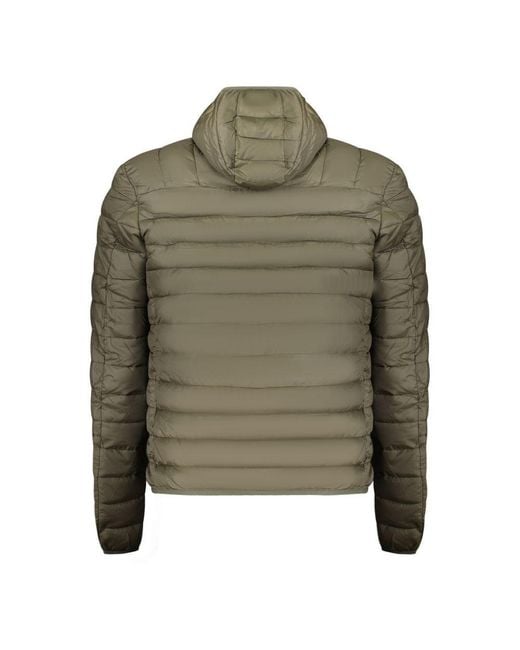 Roberto Cavalli Green Polyester Jacket for men