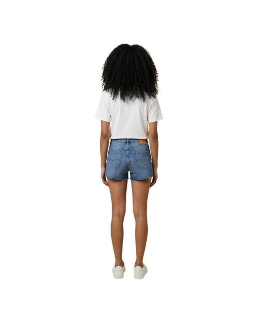 Replay Blue Cotton Shorts