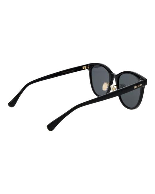 Max Mara Black Acetate Sunglasses
