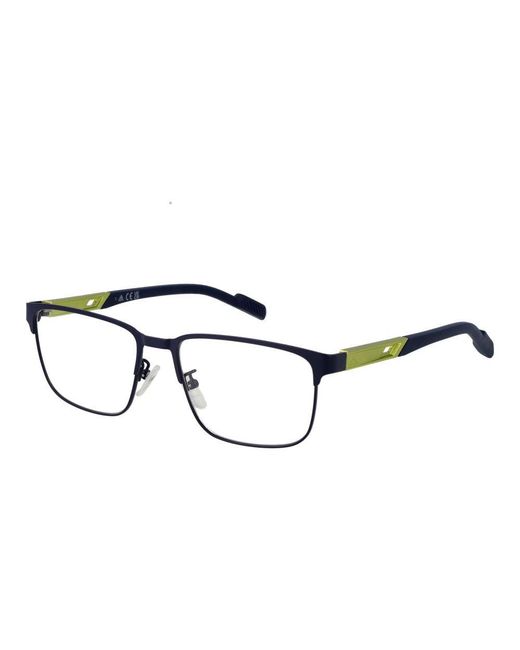 Adidas Brown Blue Metal Glasses (frames) for men