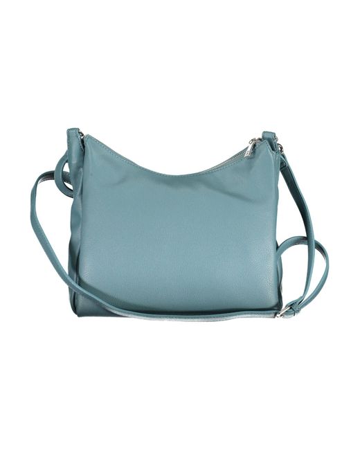 Byblos Blue Polyurethane Handbag