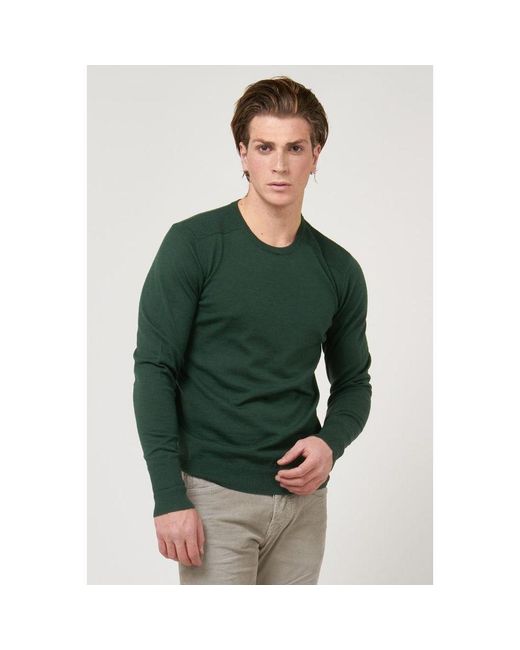 Gas Green Marabou Sweatshirt for men