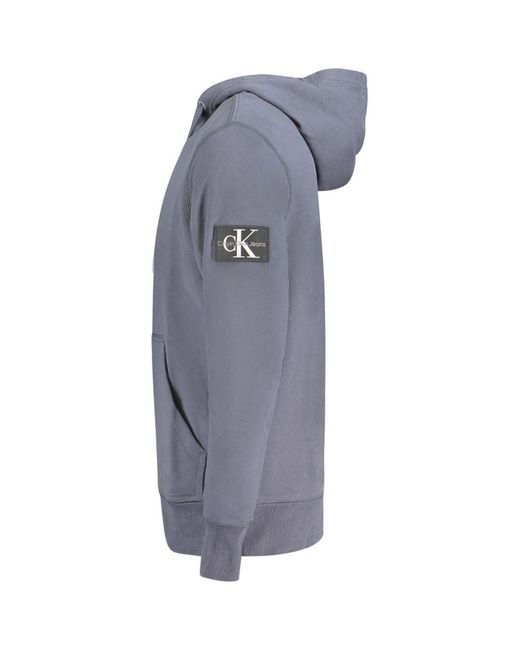 Calvin Klein Blue Relaxedfit Hoodie for men