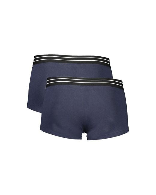 Roberto Cavalli Blue Cotton Men Boxer for men