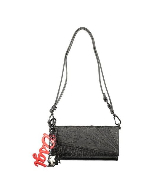 Desigual Black Polyurethane 's Wallet