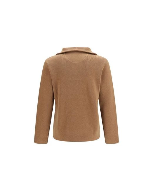 Valentino Garavani Brown Wool Oves Aries Sweatshirt for men