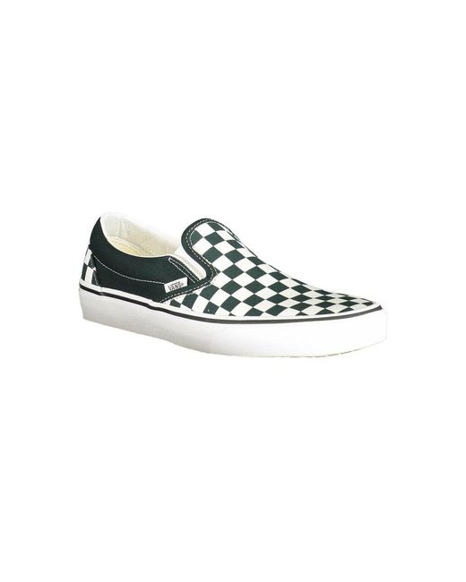 Vans Green Black Polyester Men Sneaker for men