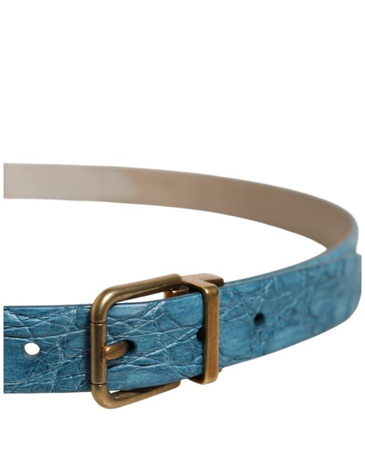 Dolce & Gabbana Blue Belt Leather for men