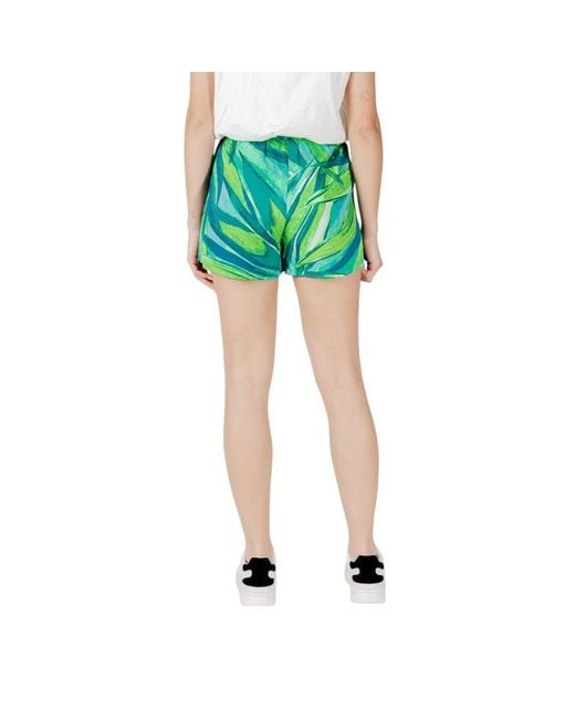 ONLY Green Viscose Short