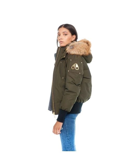 Moose Knuckles Green Sainte Flavie
