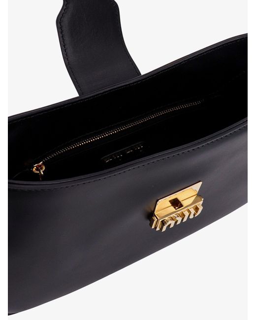 Miu Miu Leather Shoulder Bags in White Lyst