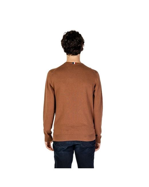 U.S. POLO ASSN. Brown Beige Cotton Sweatshirt for men