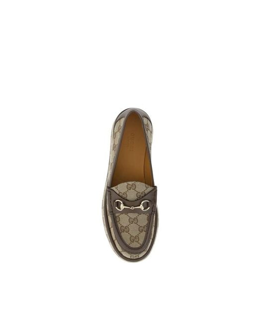 Gucci Natural Loafers