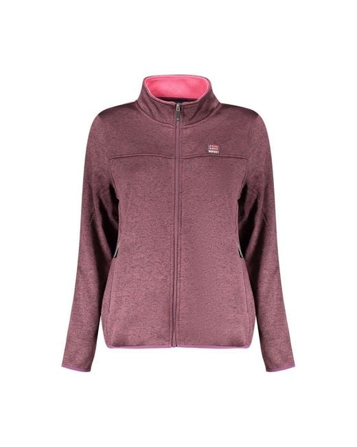 Norway 1963 Purple Polyester Sweatshirt