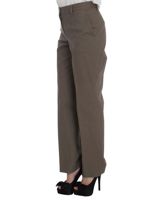 Bencivenga Black Wool-Cotton Suit Set Chic Elegance