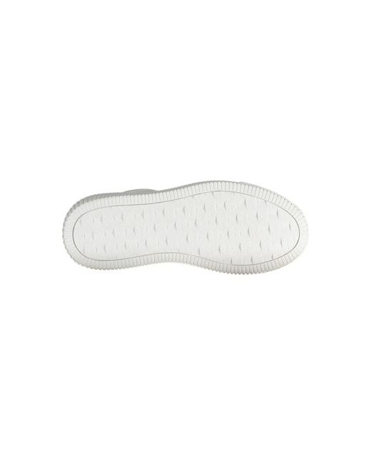 Calvin Klein White Leather Sneaker