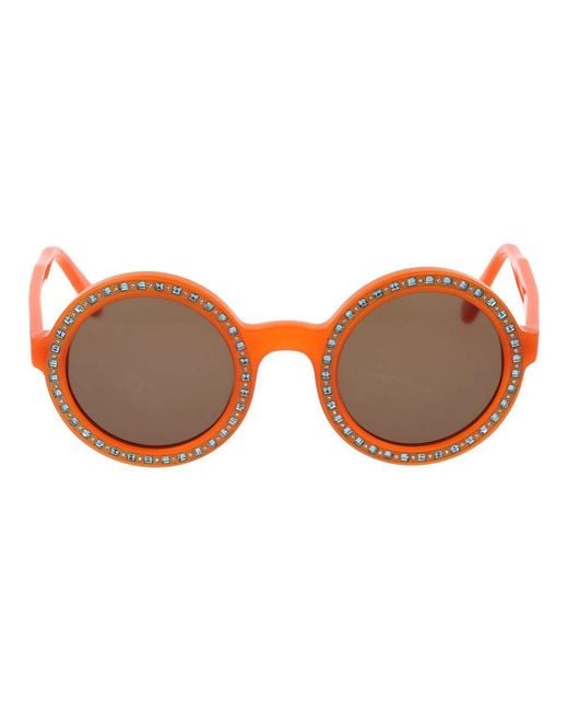Andy Wolf Orange Acetate Sunglasses