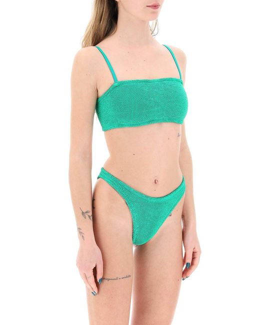 Hunza G Green Gigi Bikini Set