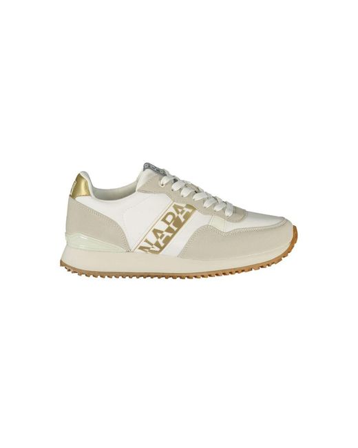 Napapijri White Polyurethane 's Sneaker