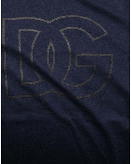 Dolce & Gabbana Black Logo Graphic Tee for men