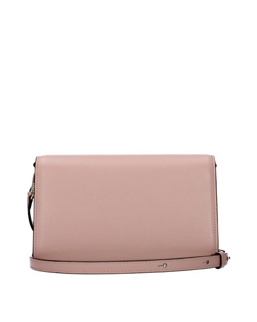 Jimmy Choo Pink Leather Clutch Bag