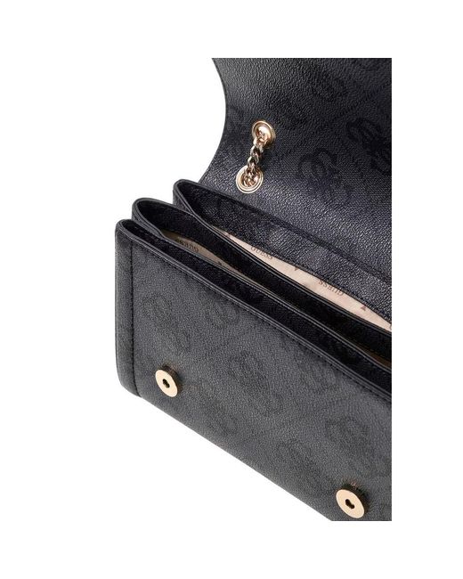 Guess Black Gray Polyethylene Handbag