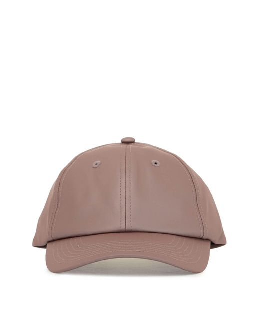 Rains Brown Waterproof Baseball Cap
