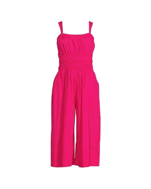 Pinko Pink Fuchsia Cotton Dress