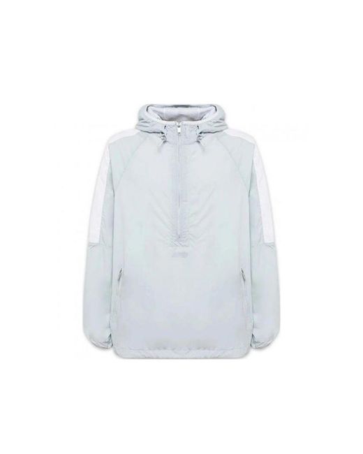 Autry Blue Nylon Shell Jacket for men