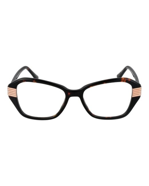 MARCIANO BY GUESS Black Brown Acetate Glasses (frames) for men
