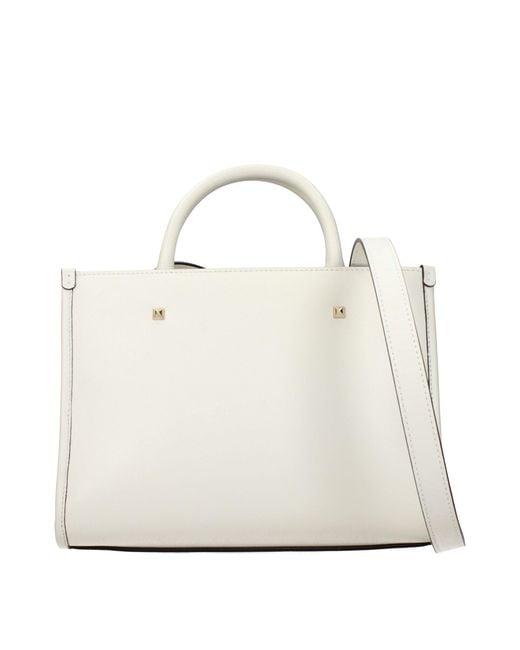Jimmy Choo White Leather Handbag