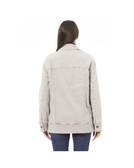 Jacob Cohen Gray Cotton Jacket