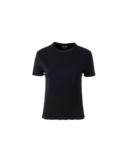 Tom Ford Black Silk T for men