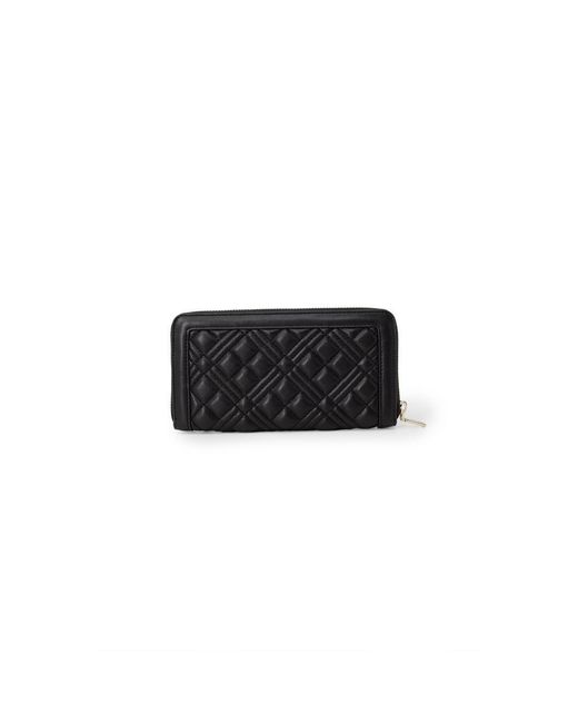 Love Moschino Black Bicolor Polyethylene Wallet