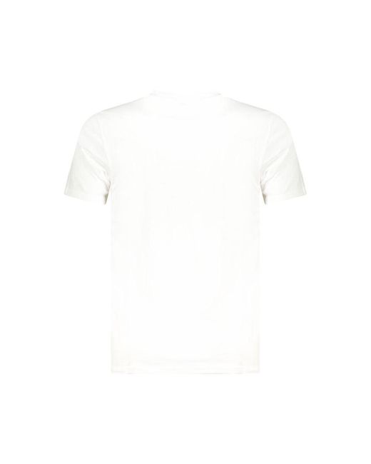 Roberto Cavalli White Cotton T-Shirt for men