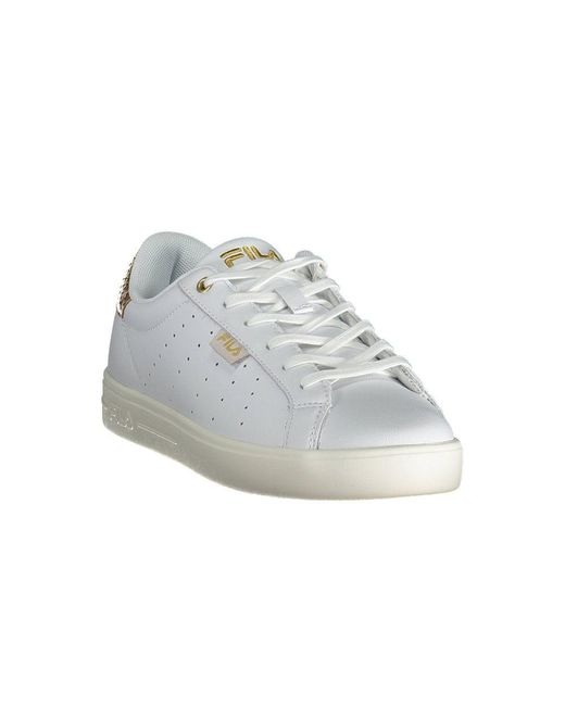Fila White Leather Sneaker