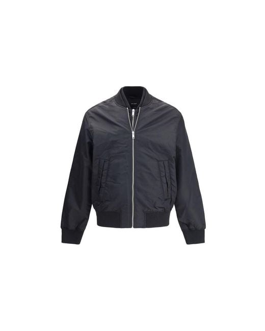 Axel Arigato Blue Pen Layered Bomber for men