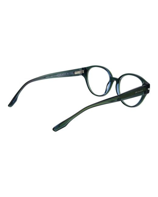 Trussardi Black Bicolor Acetate Glasses (frames)