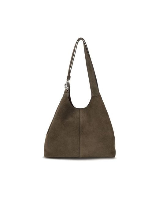 Coccinelle Brown Calf Leather Bos Taurus Shoulder Bag