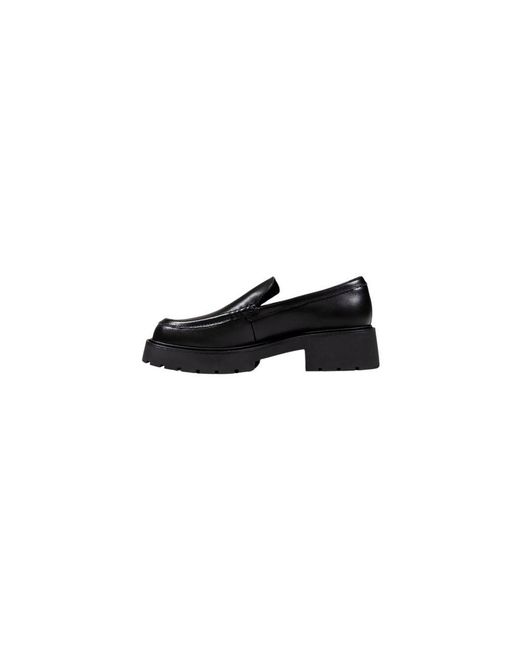 Calvin Klein Black Leather High Heel Pumps