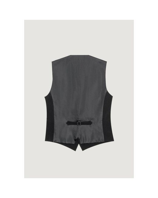 Antony Morato Black Polyester Vest for men
